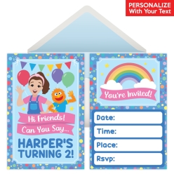 Ms Rachel PERSONALIZED Invitations - 8 Pk