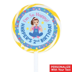 Ms Rachel PERSONALIZED Lollipops - 12 Pk