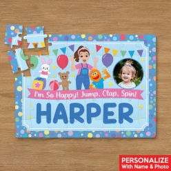 Personalized 30pc Ms Rachel Puzzle w/ Name & Photo