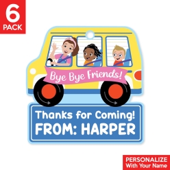 Ms Rachel PERSONALIZED Thank You Tags - 6 Pk