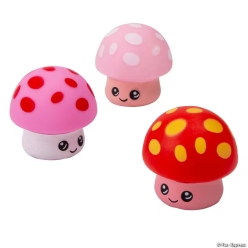 Mushroom Smiling Character Toys - 12Pk