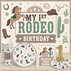 My First Rodeo Birthday Party Supplies