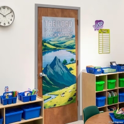 Ireland VBS The Lord Is My Shepherd Door Banner