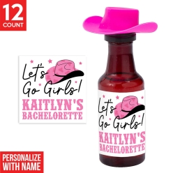 Nashville Cowgirl Hat Toppers and Custom Shooter Labels For 12