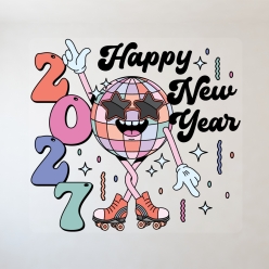Retro Disco New Years 2027 12