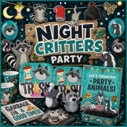 Night Critters Birthday Supplies
