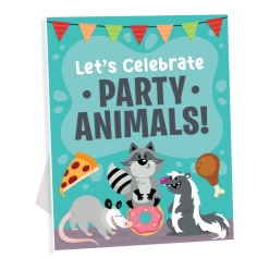 Night Critters Foam Stand-up Centerpiece