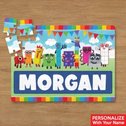 Personalized 30pc Numberblocks Puzzle w/ Name