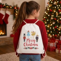 The Nutcracker Drawstring Backpack