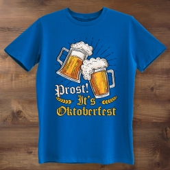 Oktoberfest Prost Blue T-shirt