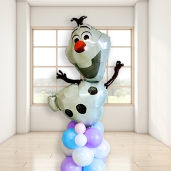 Frozen Olaf Airfill Balloon Column