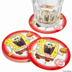 SpongeBob SquarePants Order Up Paper Coasters-12Pk