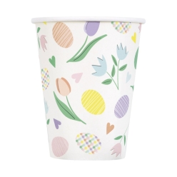 40% OFF: Pastel Easter Garden Tall 12oz Cups - 10 PK
