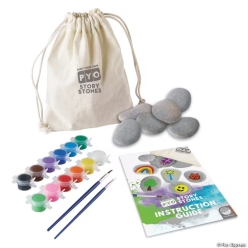 Colour Your Own Story Stones