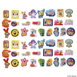 SpongeBob SquarePants Character Sticker Assortment-48Pk