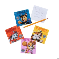 PAW Patrol Character Paper Notepads - 24Pk