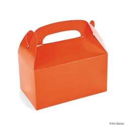 Orange Treat Boxes - 12 Pk