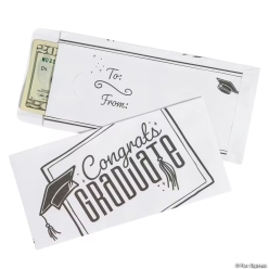 Graduation Party Congrats Graduate Money Envelopes-24Pk