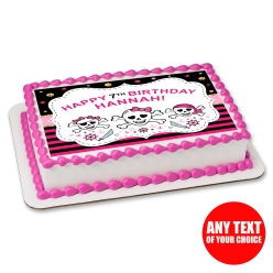 Pirate Girl Personalizable Edible Icing