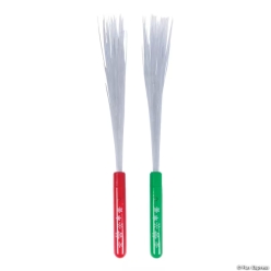 Christmas Fiber Optic Light-Up Wands-10Pk