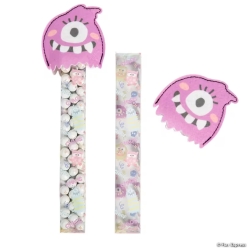 Monster Mayhem Plastic Tube Containers-12Pk