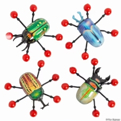 Bug Creeper Plastic Wall Walker Toys-6Pk