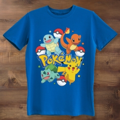 55% OFF: Pokemon Blue T-shirt