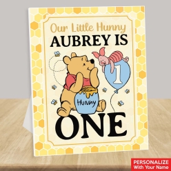 50% OFF: Pooh 1st Personalized Birthday 14