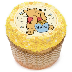 Winnie the Pooh Cupcake Icing Toppers 12pk