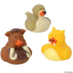 Prehistoric Rubber Ducks - 12Pk