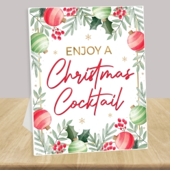 Pretty Christmas Cocktails 14