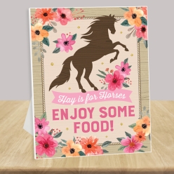 50% OFF: Horse Food Station 14