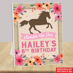 50% OFF: Horse Personalized Birthday 14