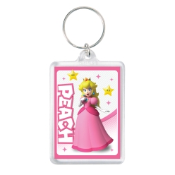 Princess Peach Keychains - 8 Pack