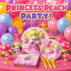 Mario Princess Peach Party Supplies