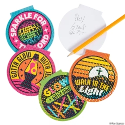 Jesus Is the Light VBS Prismatic Paper Notepads-24Pk