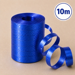 Glittering Blue Curling Ribbon - 10M