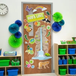 Rainforest VBS Classroom Door Decorating Kit