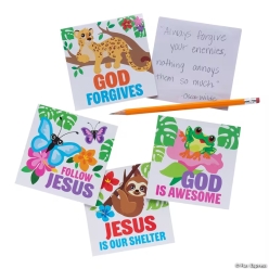 Rainforest VBS Paper Notepads-24Pk