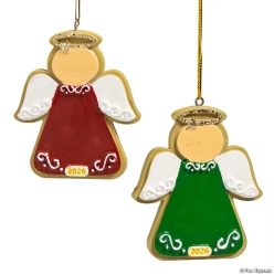 Angel Cookie 2026 Christmas Ornaments-10Pk
