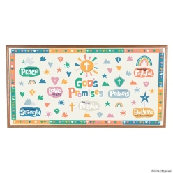 God's Promises Classroom Bulletin Board Set