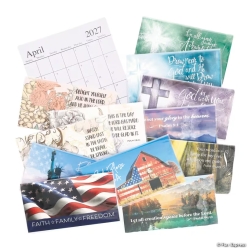 2027 Bulk Religious Pocket Planner Calendars Assortment-48Pk