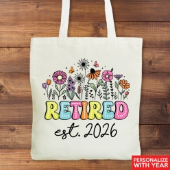 Retirement Floral Custom Year 13