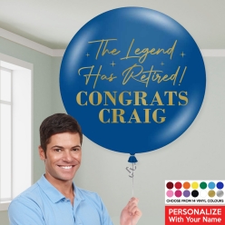 Legend Has Retired Personalized Name & Colour 24