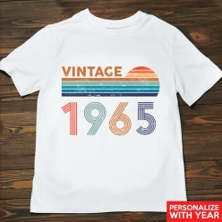 55% OFF: Retro Vintage 1965 T-shirt- Choose Size