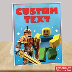 Roblox Custom Text Easel Display Sign