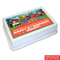 Roblox Steal A Brainrot PHOTO Personalized Edible Icing