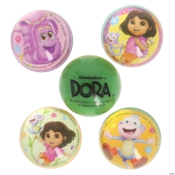Dora the Explore Character Rubber Bouncy Balls-12Pk