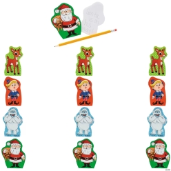 Rudolph the Red-Nosed Reindeer Notepads-12Pk