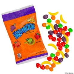 Runts Fruit Flavoured Hard Candy Bags-12Pk